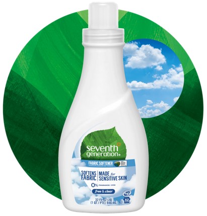 Seventh Generation Fabric Softener Free & Clear  32 FZ