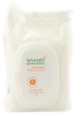 Seventh Generation Facial Cloth Refresh Mandarin  30 CT