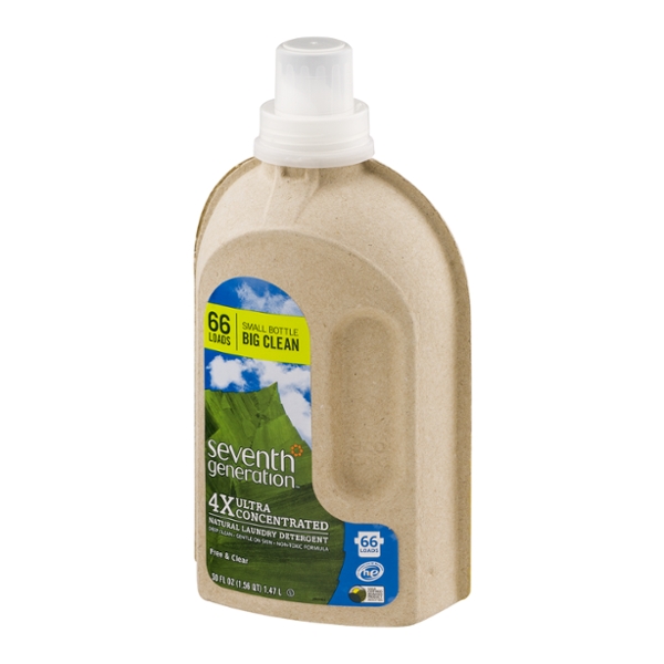 Seventh Generation 4X Liq Lndry,Free & Clear  50 FZ