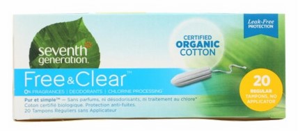 Seventh Generation Tampon,Reg,Applictr Fr  20 CT