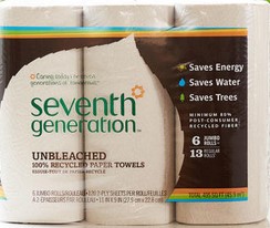 Seventh Generation Paper Towels,Jumbo,Unblch 6/120 CT-OUT OF STOCK