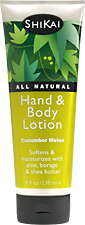 Shikai Hand & Body Lotion Cucumber Melon 8 oz