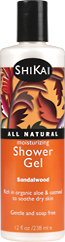 Shikai Moisturizing Shower Gel Sandalwood Amber 12 oz-OUT OF STOCK
