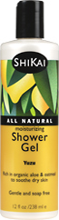 Shikai Moisturizing Shower Gel Yuzu (Japanese Citrus) 12 oz