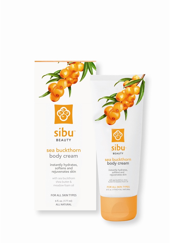 sibu Sea Buckthorn Body Cream 6 oz (177 ml)