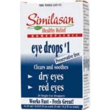 Similasan - Monodose Eyedrops #1 Red Eyes 20 dose-OUT OF STOCK