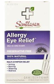 Similasan - Monodose Eyedrops #2 Allergy Eyes 20 dose-OUT OF STOCK