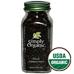 Simply Organic - Black Peppercorns 2.65 oz.