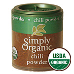 Simply Organic Organic Chili Powder Blend; Mini .60 OZ-OUT OF STOCK