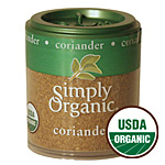 Simply Organic Organic Ground Coriander; Mini .35 OZ-OUT OF STOCK