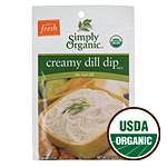 Simply Organic  - Dip Mix Creamy Dill .7 oz.