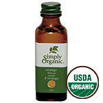 Simply Organic Extract Orange 2 oz.