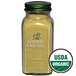 Simply Organic Organic Ground Mustard Seed 3.07 OZ