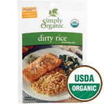 Simply Organic - New Orleans Style Season Mix Dirty Rice 1 oz.-OUT OF STOCK