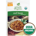 Simply Organic -  New Orleans Style Season Mix Red Bean 0.71 oz.-OUT OF STOCK