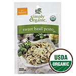 Simply Organic -  Pasta Sauce Sweet Basil Pesto .53 oz.