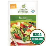 Simply Organic -  Salad Dressing Mix Italian .7 oz.