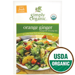Simply Organic -  Salad Dressing Mix Orange Ginger Vinaigrette .71 oz.-UNAVAILABLE