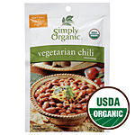 Simply Organic - Seasoning Mix Chili Vegetarian 1 oz.