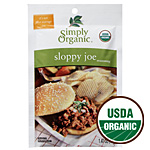 Simply Organic - Seasoning Mix Sloppy Joe 1.4 oz.