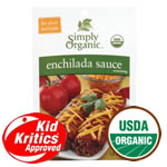 Simply Organic Organic Enchlada Seasoning Mix 1.41 OZ     TEMPORARILY UNAVAILABLE