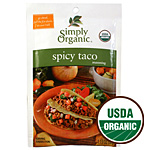 Simply Organic -  Southwest Seasoning Mix Spicy Taco 1.13 oz.