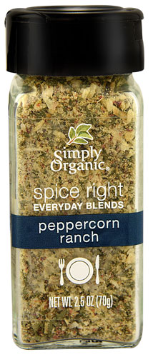Simply Organic - Spice,Og2,Pepper Corn Ranch 2.5 Oz-UNAVAILABLE