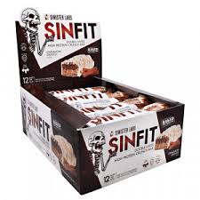 Sinister Labs Sinfit Bar Cinnamon Crunch 12/ 2.1 oz/ea   TEMPORARILY UNAVAILABLE