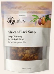 Sky Organics - African Black Soap 16 ounce