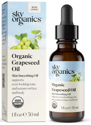 Sky Organics - Organic Grapeseed Oil 1 ounce
