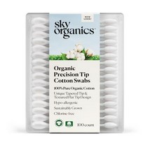 Sky Organics - Organic Precision Tip Cotton Swabs 100 ct