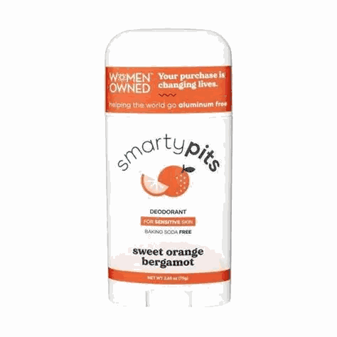 Smarty Pits Deodorant Stk Sweet Orange Bergamont 2.65 oz