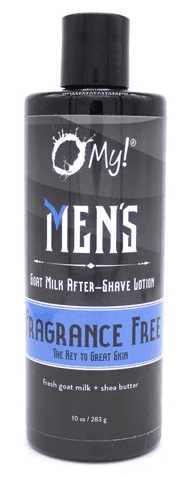 O My!  (Men's) Goats Milk After - Shave Lotion 10/oz Fragrance Free