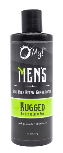O My!  (Men's) Goats Milk After - Shave Lotion 10/oz Rugged