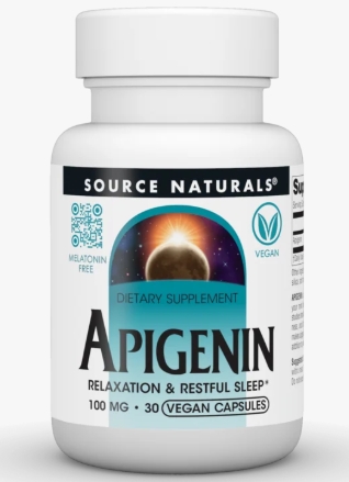 Source Naturals Apigenin 100mg 30 Vegan Capsules 