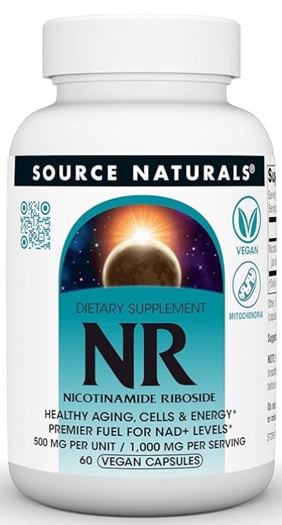 Source Naturals NR Nicotinamide Riboside 500 mg 60 Vcaps