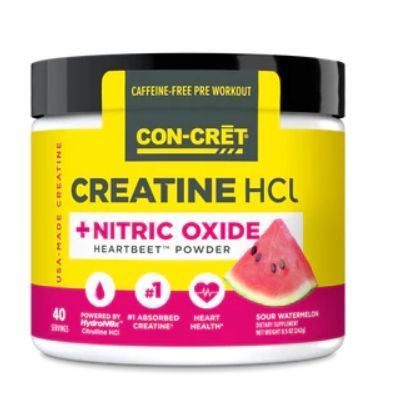Con-Cret Patented Creatine HCL + Nitric Oxide with HydroNox Sour Watermelon 40serv