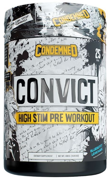 CONDEMNED LABZ - Convict High Stim Pre 50 Servings 300g Pelican Bay Breeze