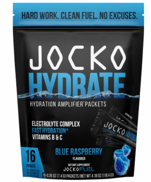 Jocko Fuel - Hydrate Blue Raspberry 16 pkts