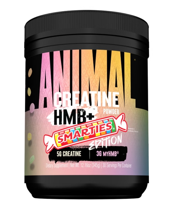 Universal Animal Creatine + HMB  12/oz Smarties Edition 30servings