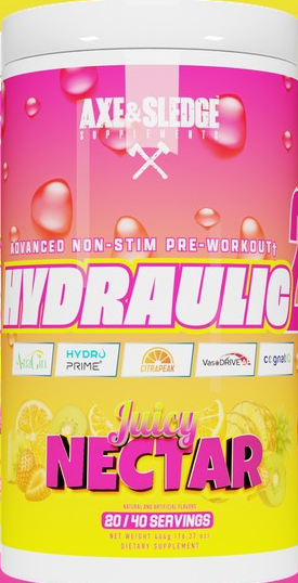 Axe & Sledge Hydraulic 2 Juicy Nectar Flavor 20/40 Servings