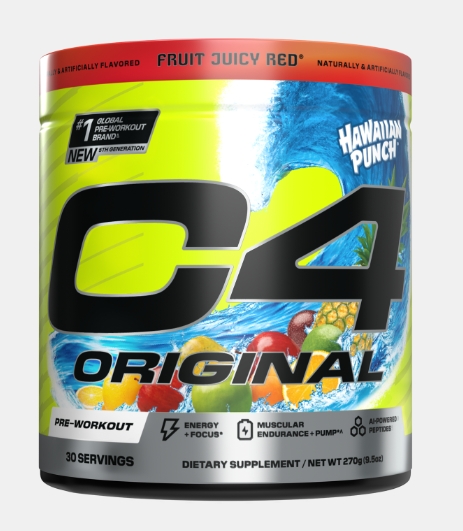 Cellucor - C4 Original 30 Hawaiian Punch Flavor 9.5/oz 30 Servings