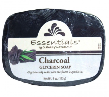 Clearly Natural Glycerine Bar Soap Charcoal 4 oz