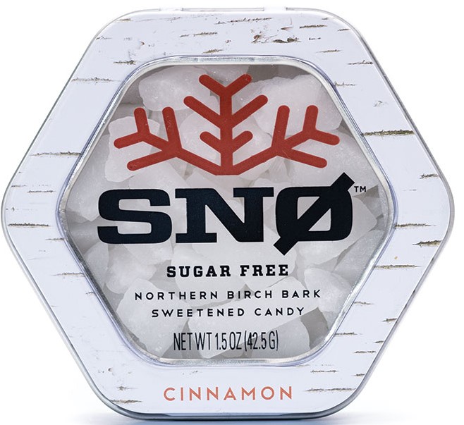 Snowflakes Candy Cinnamon Candy Mints 1 Tin*NEW PKG*