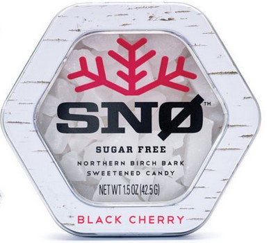 Snowflakes Candy Black Cherry Candy Mints 1 Tin*NEW PKG*