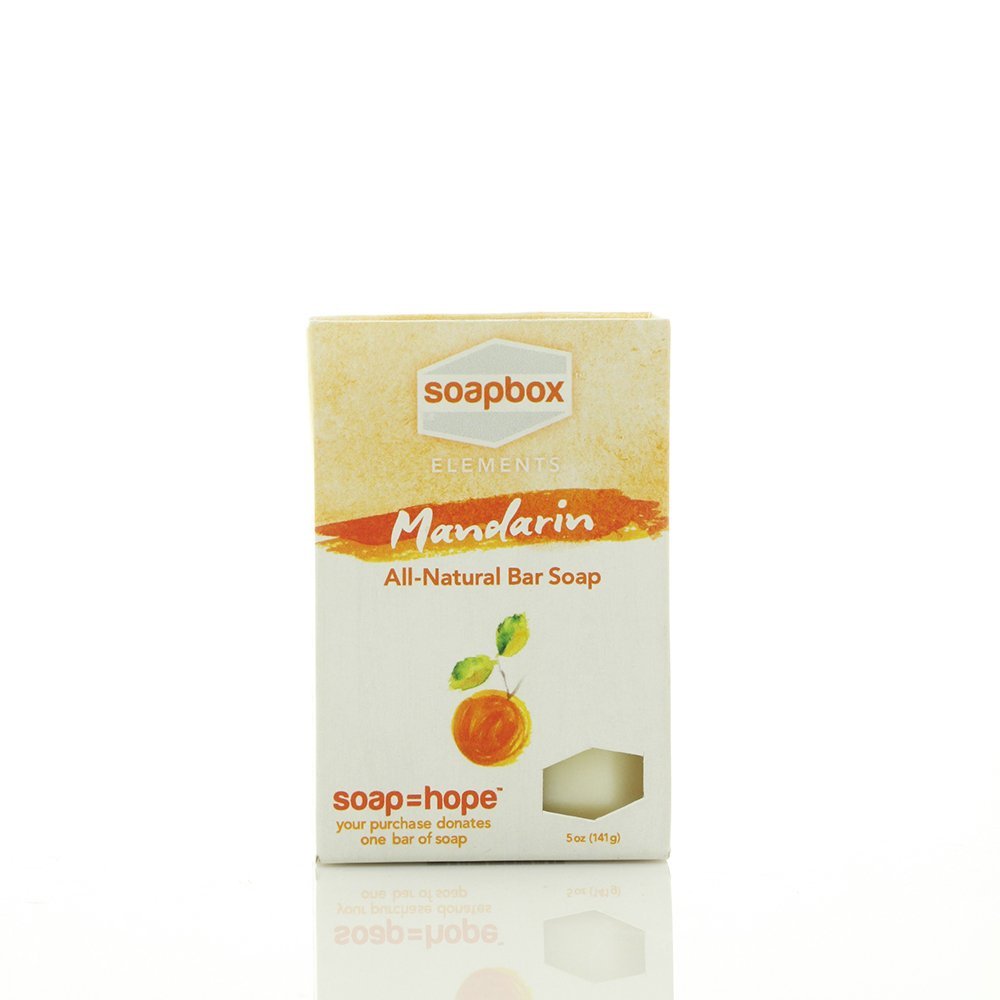 Soap Box All Natural Bar Soap Mandarin 5oz-UNAVAILABLE