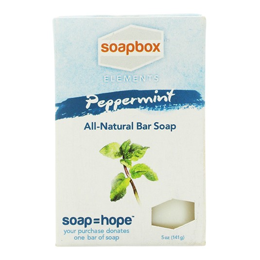 Soap Box All Natural Bar Soap Peppermint 5oz-OUT OF STOCK