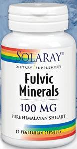 Solaray - Fulvic Minerals 100 mg 30 Veg Cap