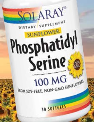 Solaray - Sunflower Phosphatidylserine 100 mg 30 Softgel