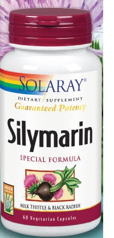 Solaray - Silymarin Special Formula 550 mg 60 Veg Cap